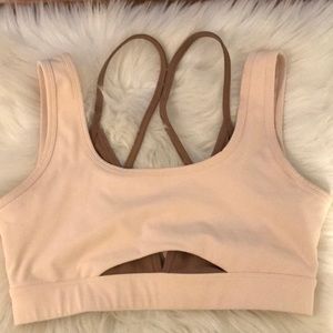 Zyia neutral sports bra